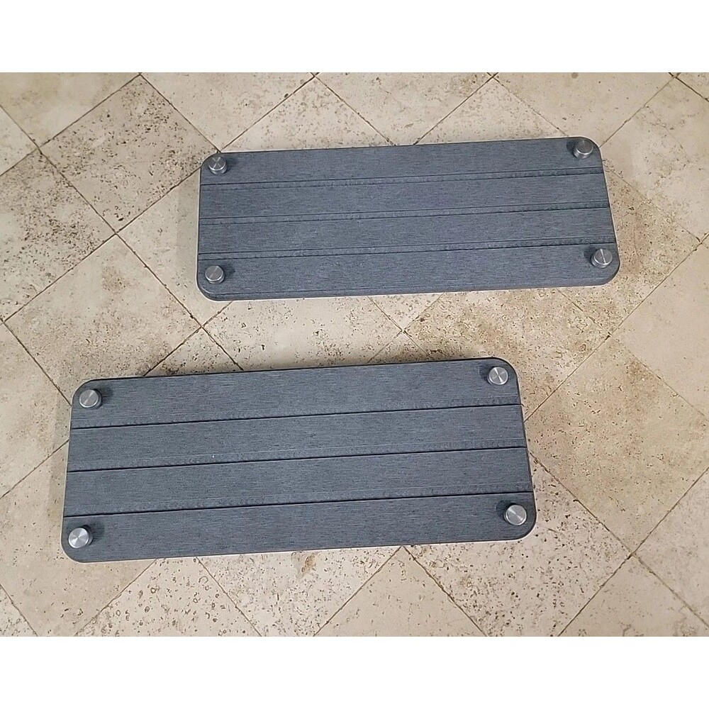 2PCS Diatomite Quick Stone Drying Tray Mat For Bathroom & Kitchen Counter